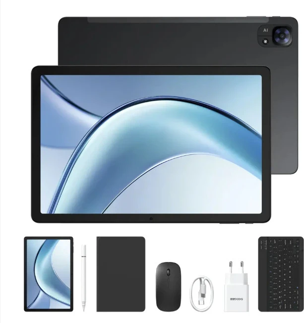 Планшет Doogee Tab E3 11 8/256GB 4G (LTE) Black VIP Edition (6923740264348) (UA)