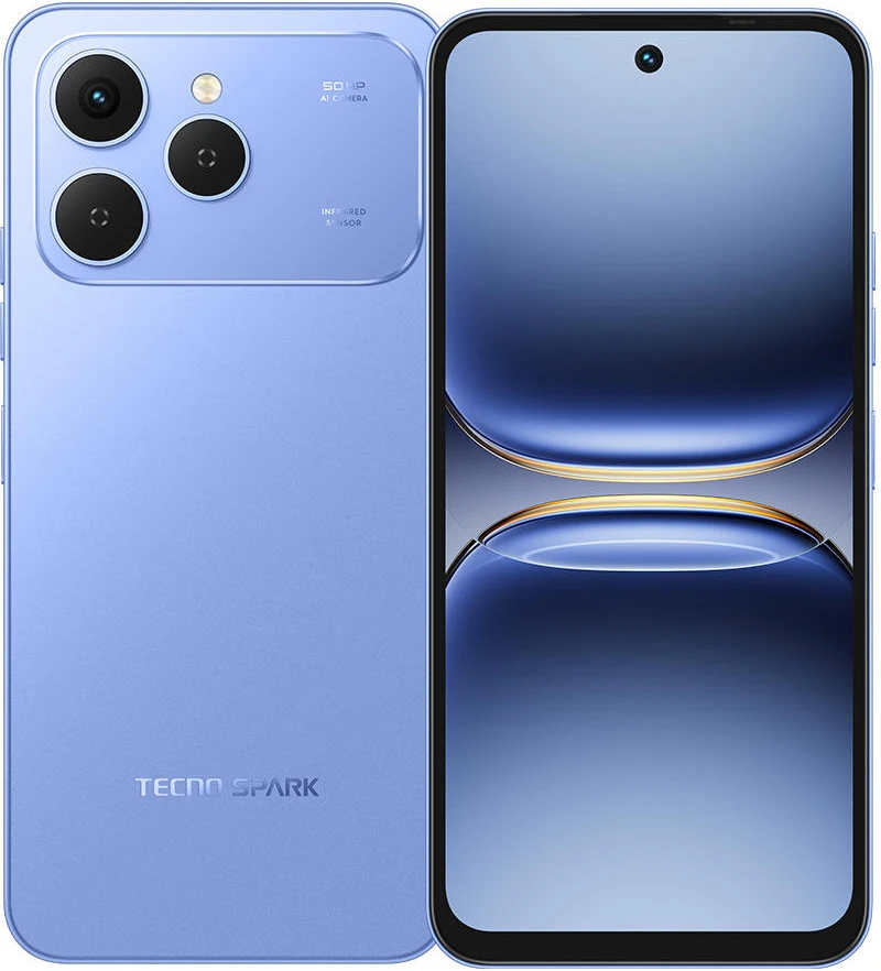 Мобільний телефон Tecno Spark 40 (KM5n) 8/256GB Mirage Blue (4894947091582) (UA)