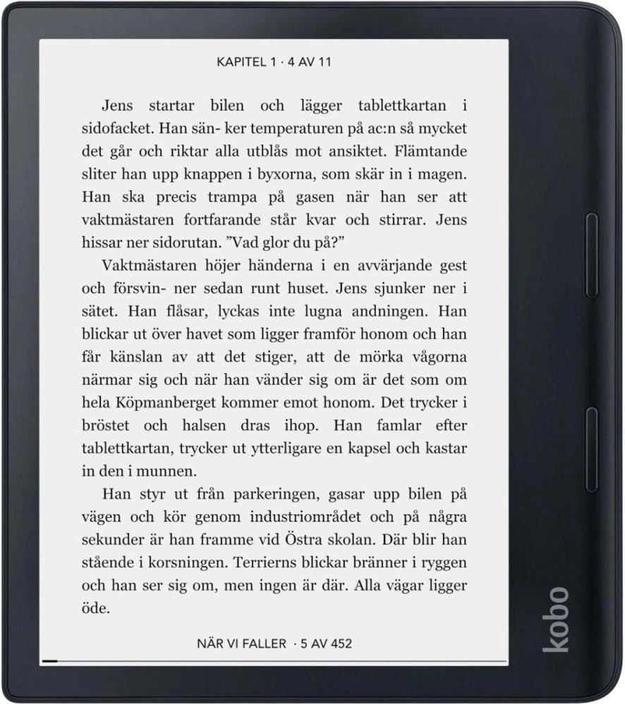 Електронна книга Kobo Sage Black (N778-KU-BK-K-EP)