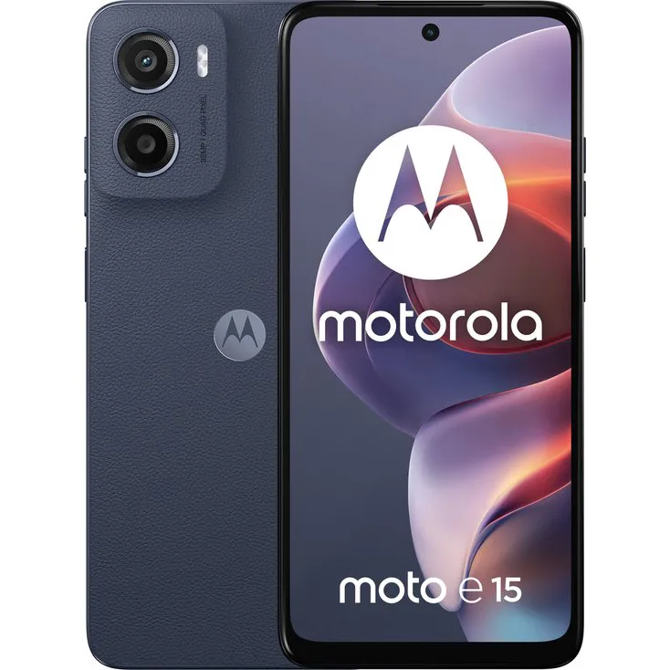 Мобильный телефон Motorola Moto E15 2/64GB Denim Blue (PB6S0021PL) (UA)