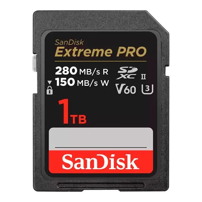 Карта пам'яті SanDisk 1TB SDXC class 10 UHS-II U3 V60 Extreme Pro (SDSDXEP-1T00-GN4IN) (UA)