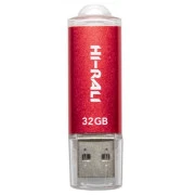 USB 32GB Hi-Rali Rocket Series Red (HI-32GBVCRD) (UA)