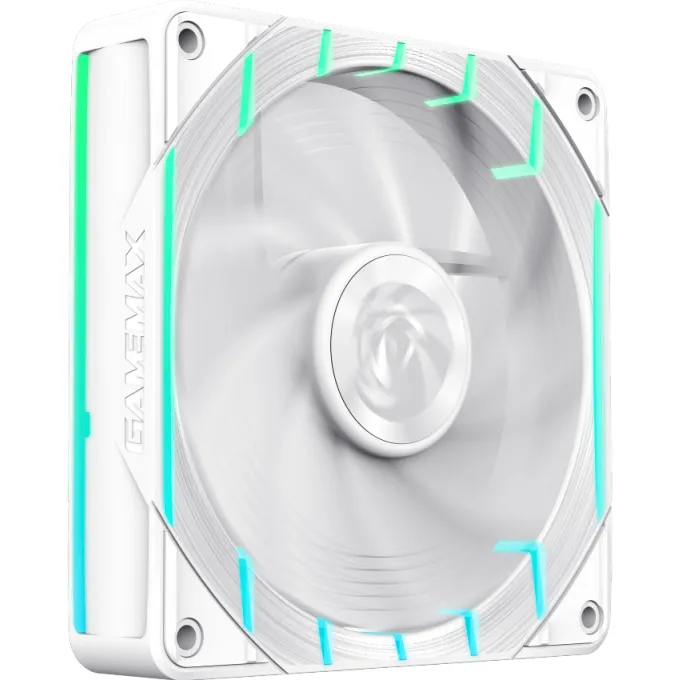 Кулер для корпуса Gamemax Tornado T12 ARGB-W (UA)
