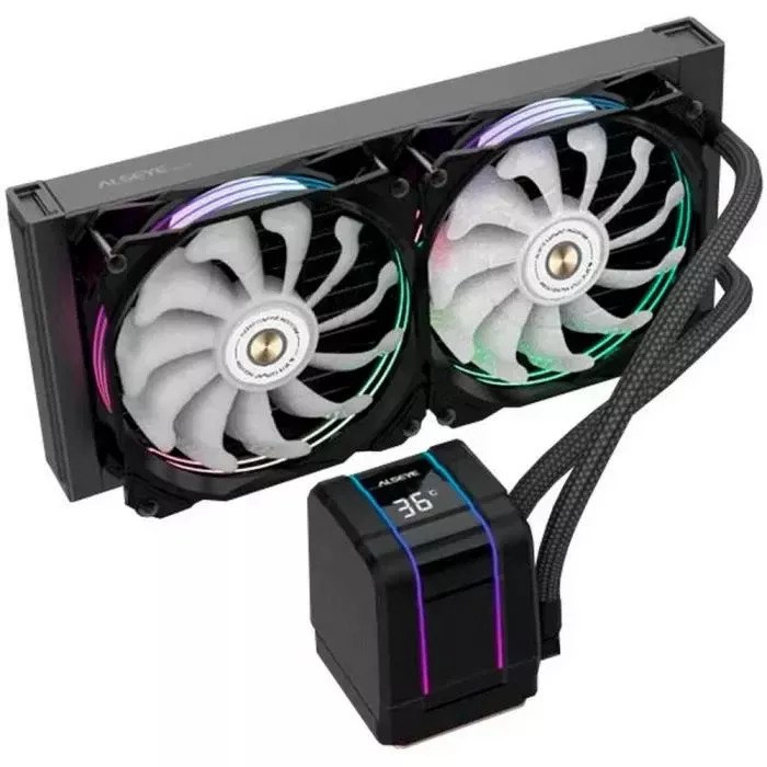 Система рідинного охолодження Alseye Q240 Plus(Black) (AS.02.11.0015) (UA)