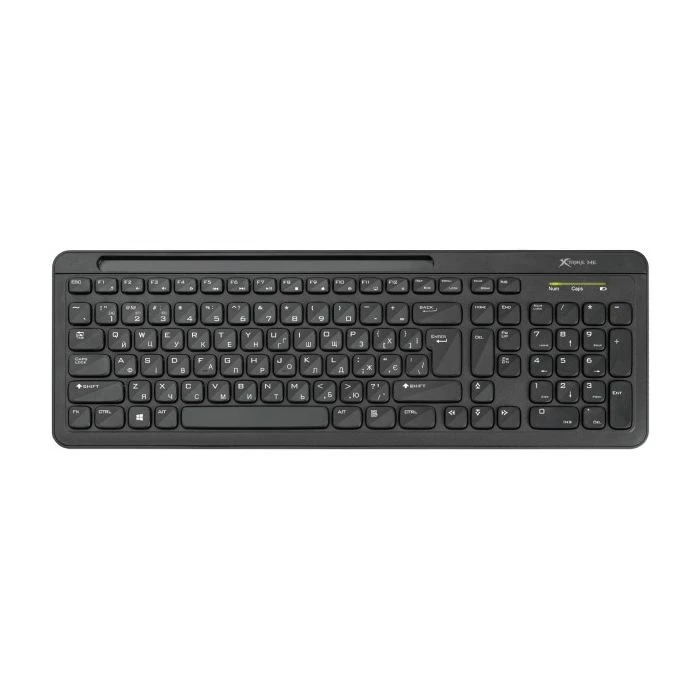 Клавіатура Xtrike ME KB-303 Wireless/Bluetooth UA Black (KB-303UA) (UA)