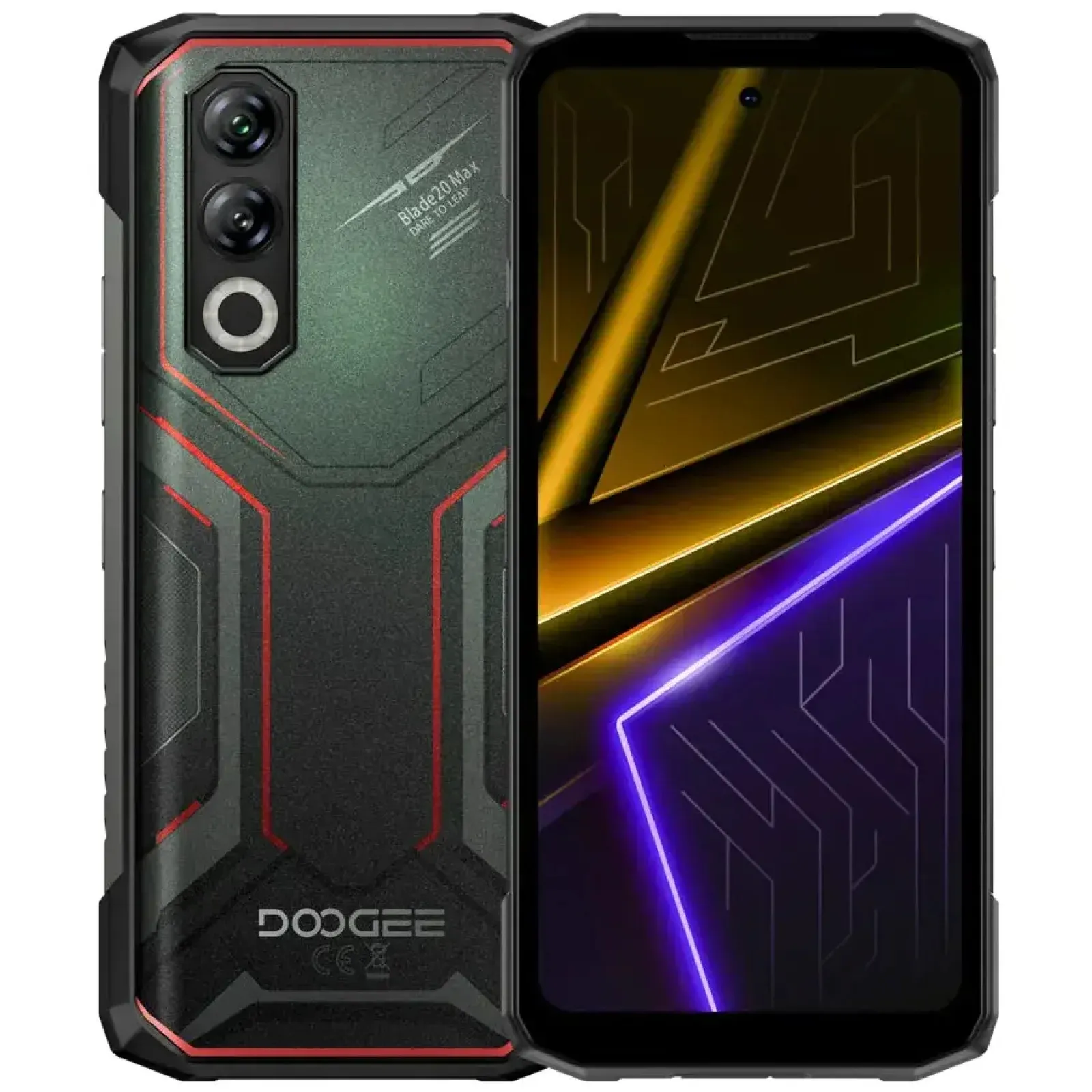 Мобільний телефон DOOGEE Blade 20 Max 12/1TB Obsidian Red