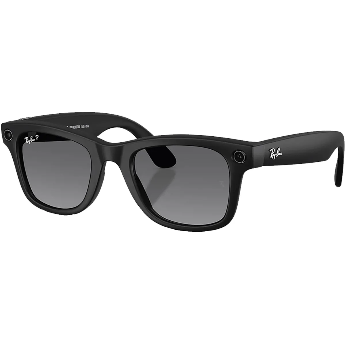 Ray-Ban Meta Wayfarer [Gen 2] Large Matte Black Frame / Gradient Graphite Lenses (RW4012 601ST3 53-22)