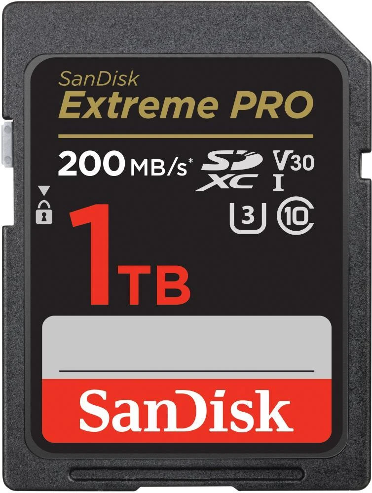 Карта пам'яті SanDisk 1 TB SDXC UHS-I U3 V30 Extreme PRO (SDSDXXD-1T00-GN4IN)