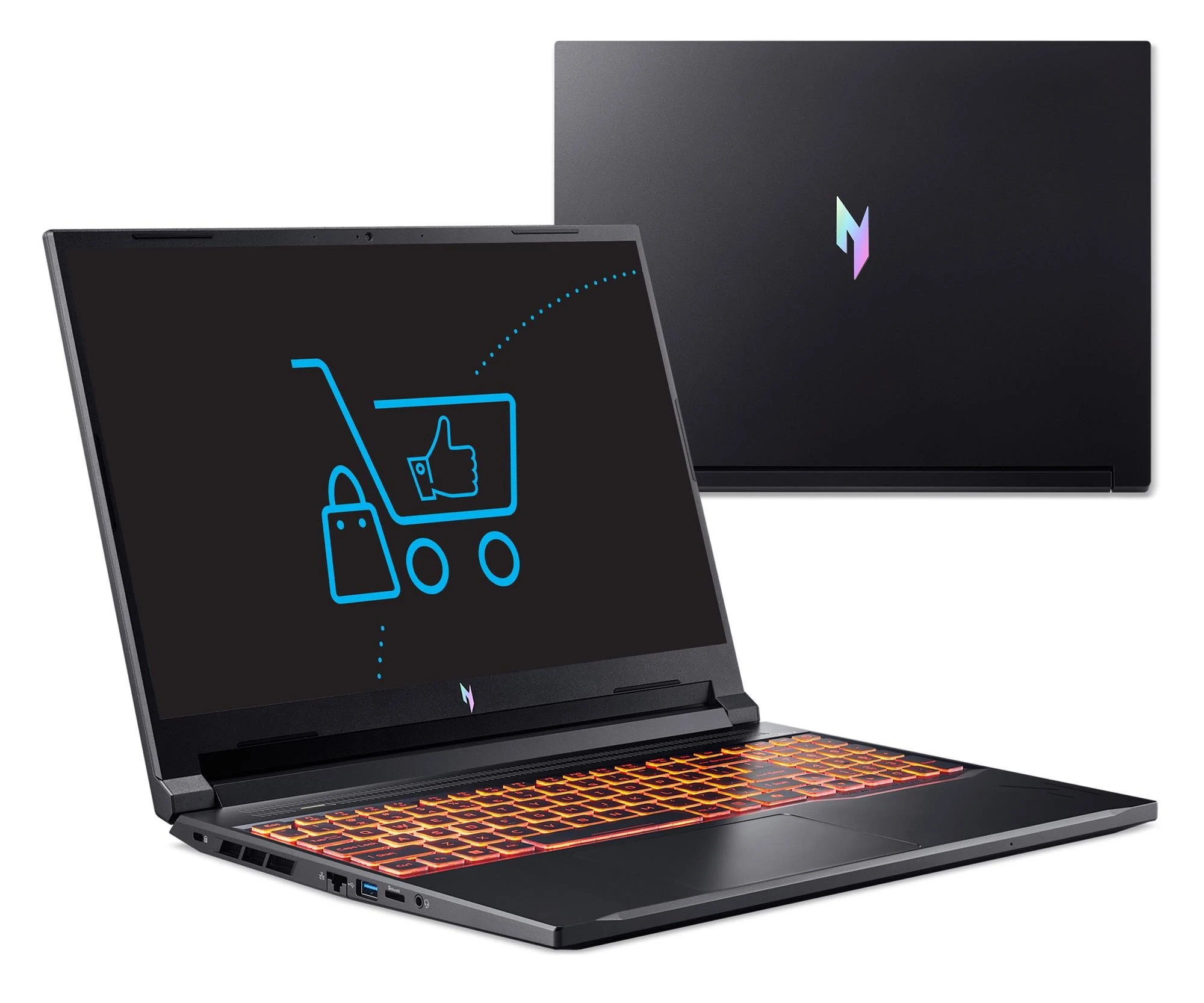 Ноутбук Acer Nitro V 16 AI Ryzen 7-260/32GB/1TB RTX5060 (ANV16-42 || NH.U1GEP.007)