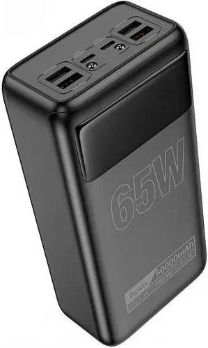 Мобільна батарея Hoco DB81A Apollo 50000mAh 65W Black