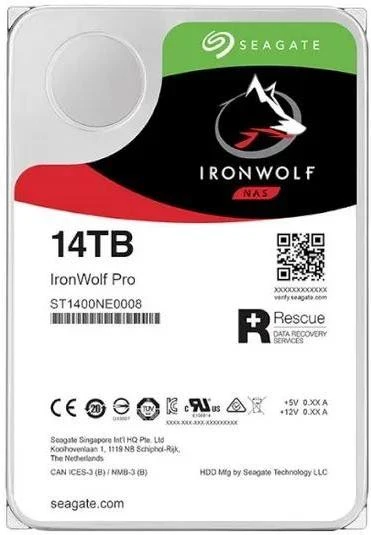 Жесткий диск Seagate IronWolf Pro 14 TB (ST14000NE0008)