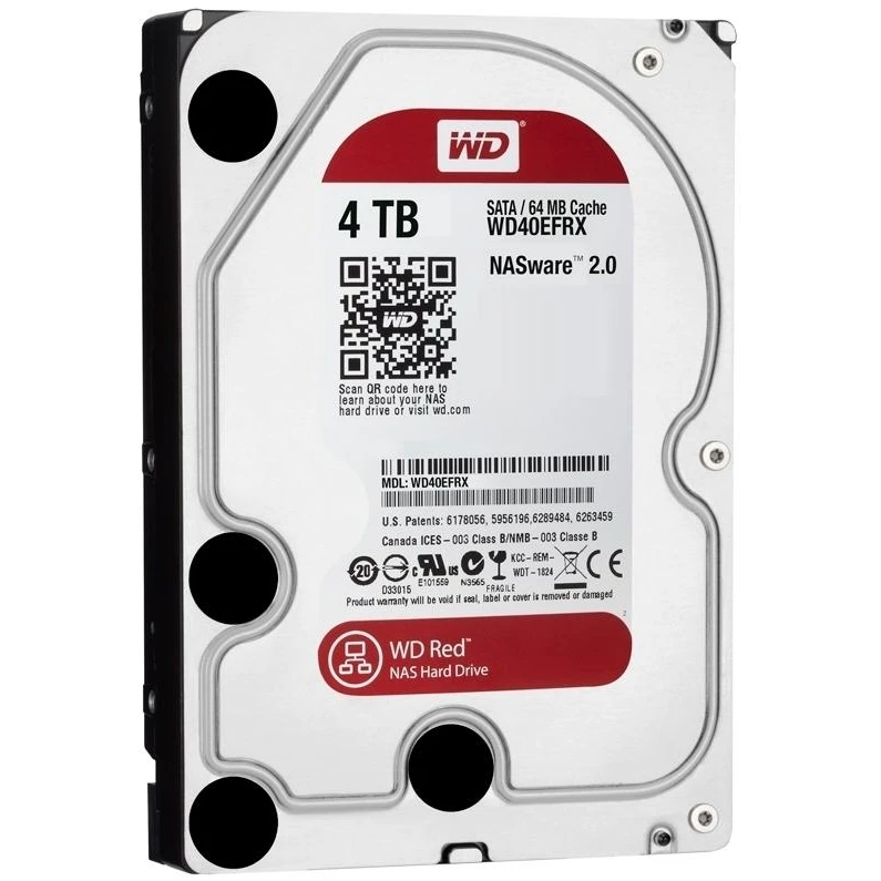 Жесткий диск WD Red 4 TB (WD40EFRX)