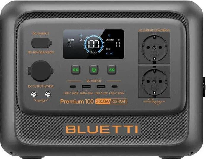 Зарядна станція BLUETTI Premium 100 V2 (1024Wh 2000W) Europe