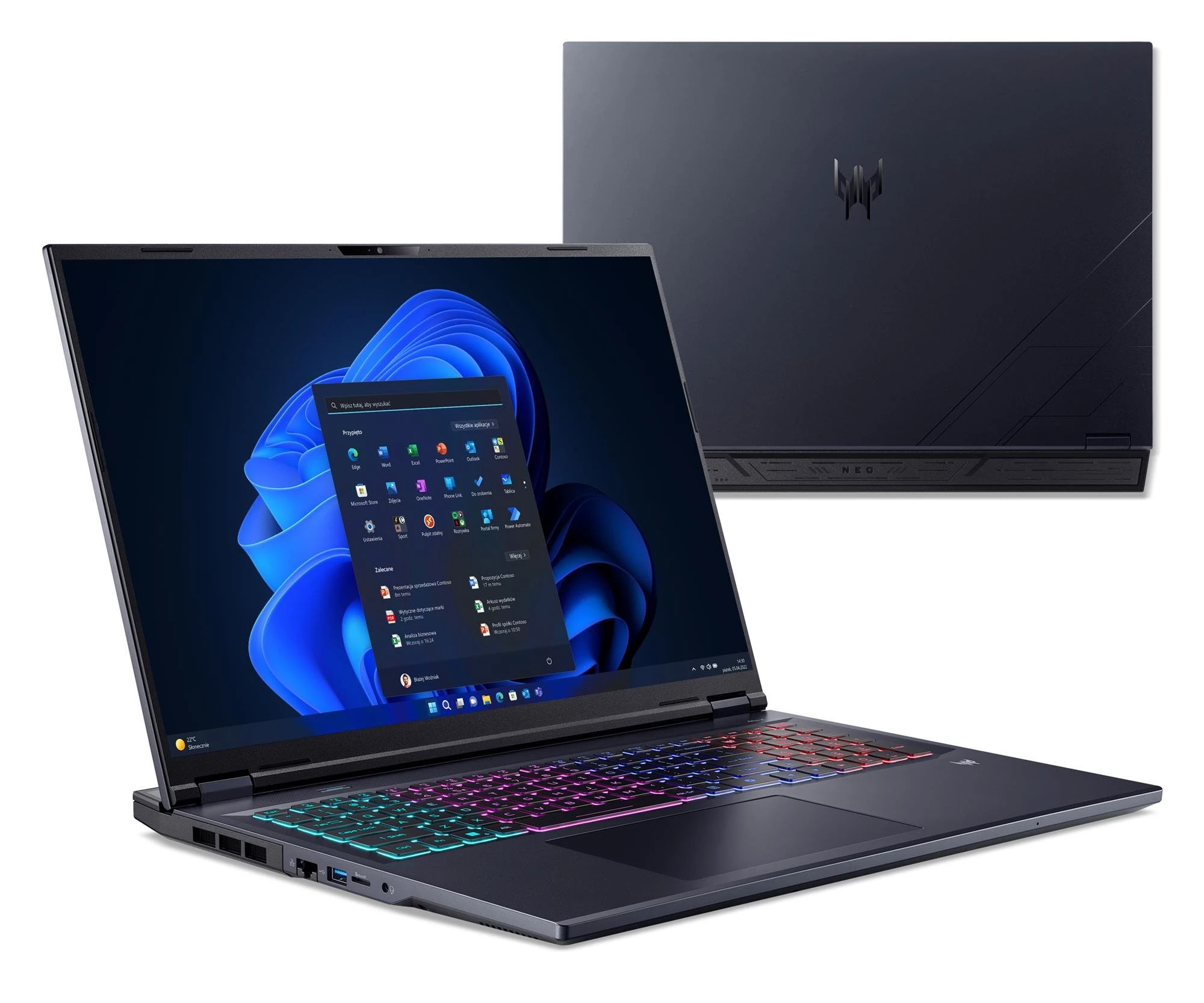 Ноутбук Acer Predator Helios Neo 18 U7-255HX/64GB/2TB/W11 RTX5060 (PHN18-72 || NH.QVFEP.001)