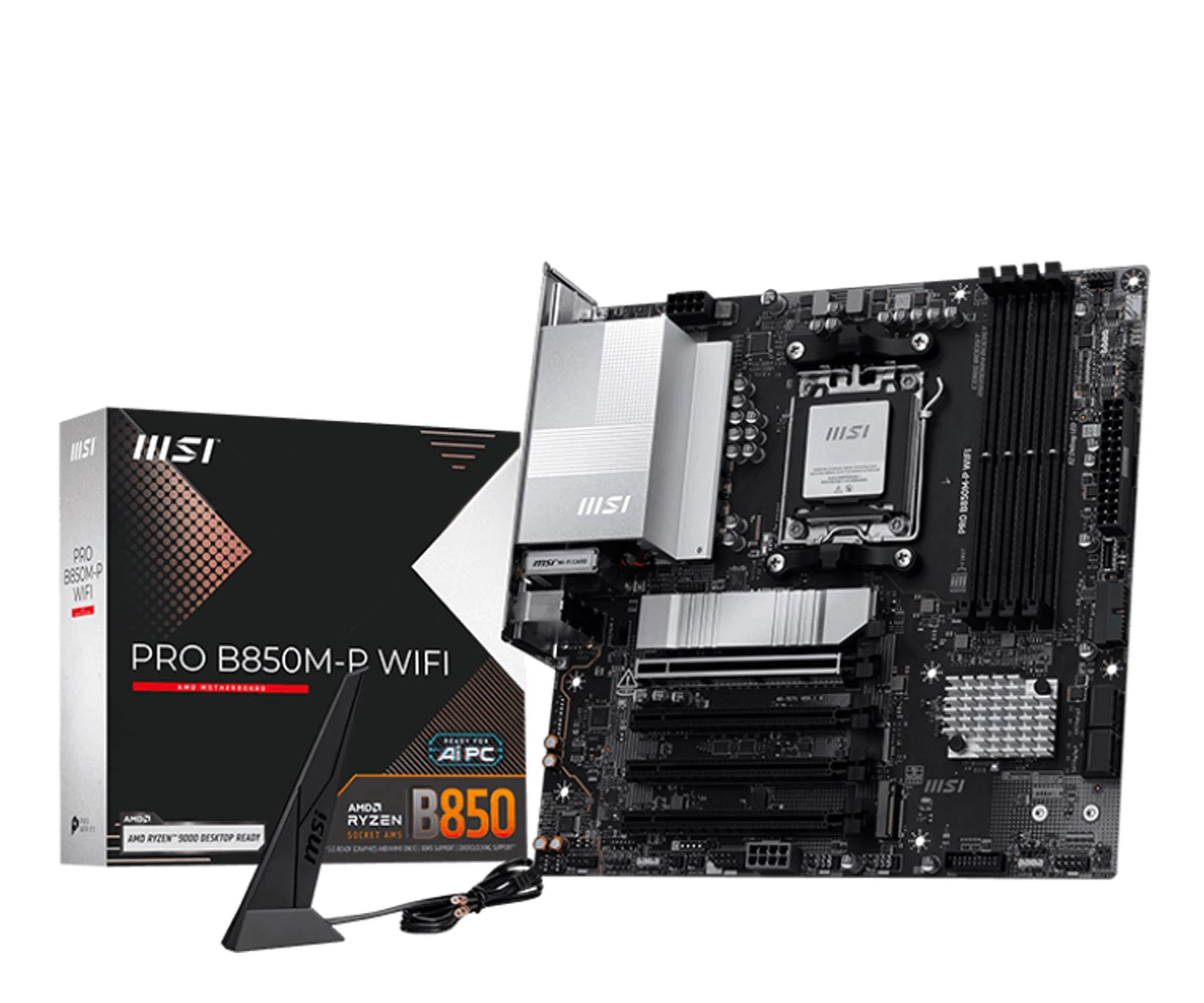 Материнська плата MSI PRO B850M-P WIFI (PRO B850M-P WIFI) EU