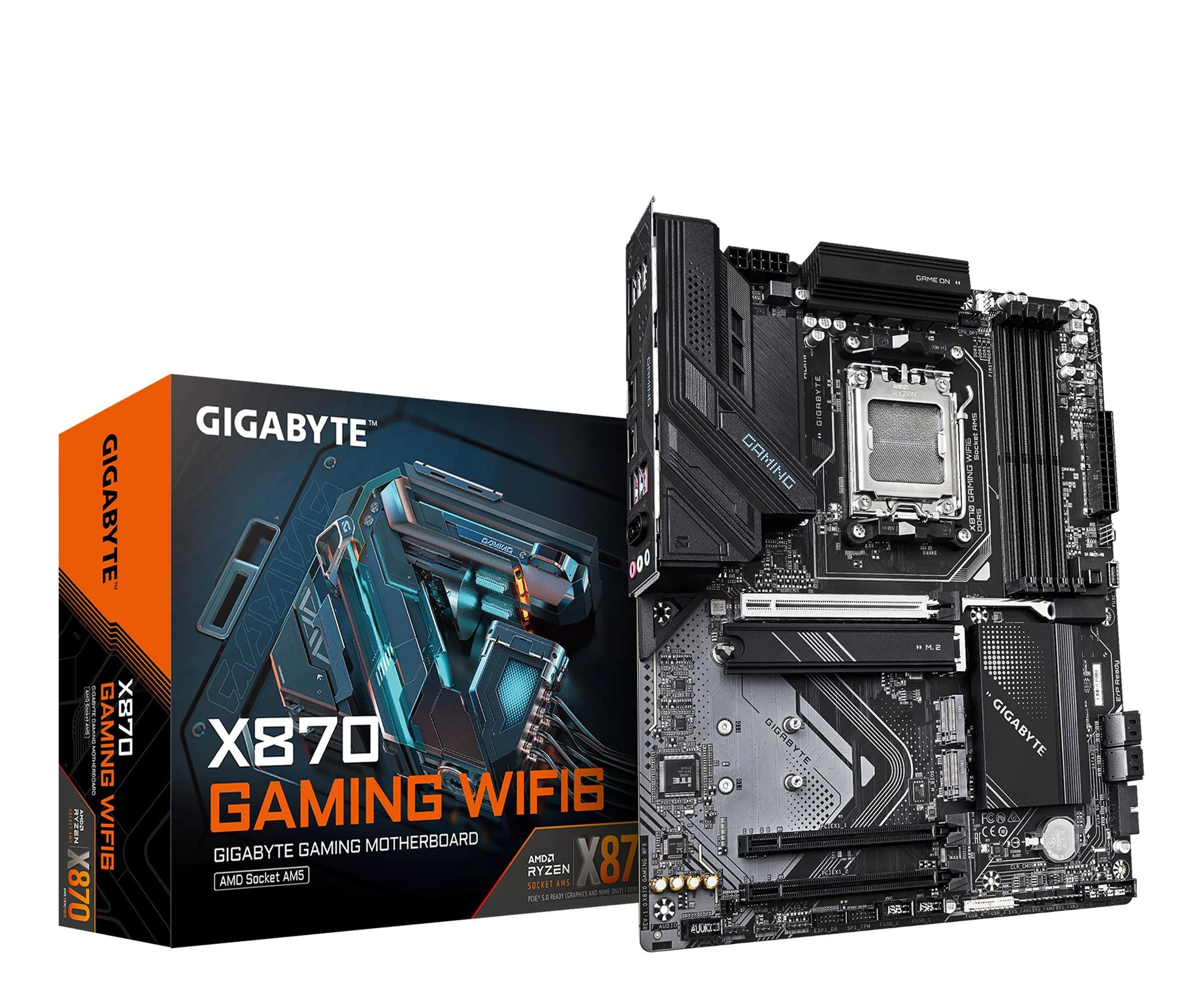 Материнська плата Gigabyte X870 GAMING WF6 EU