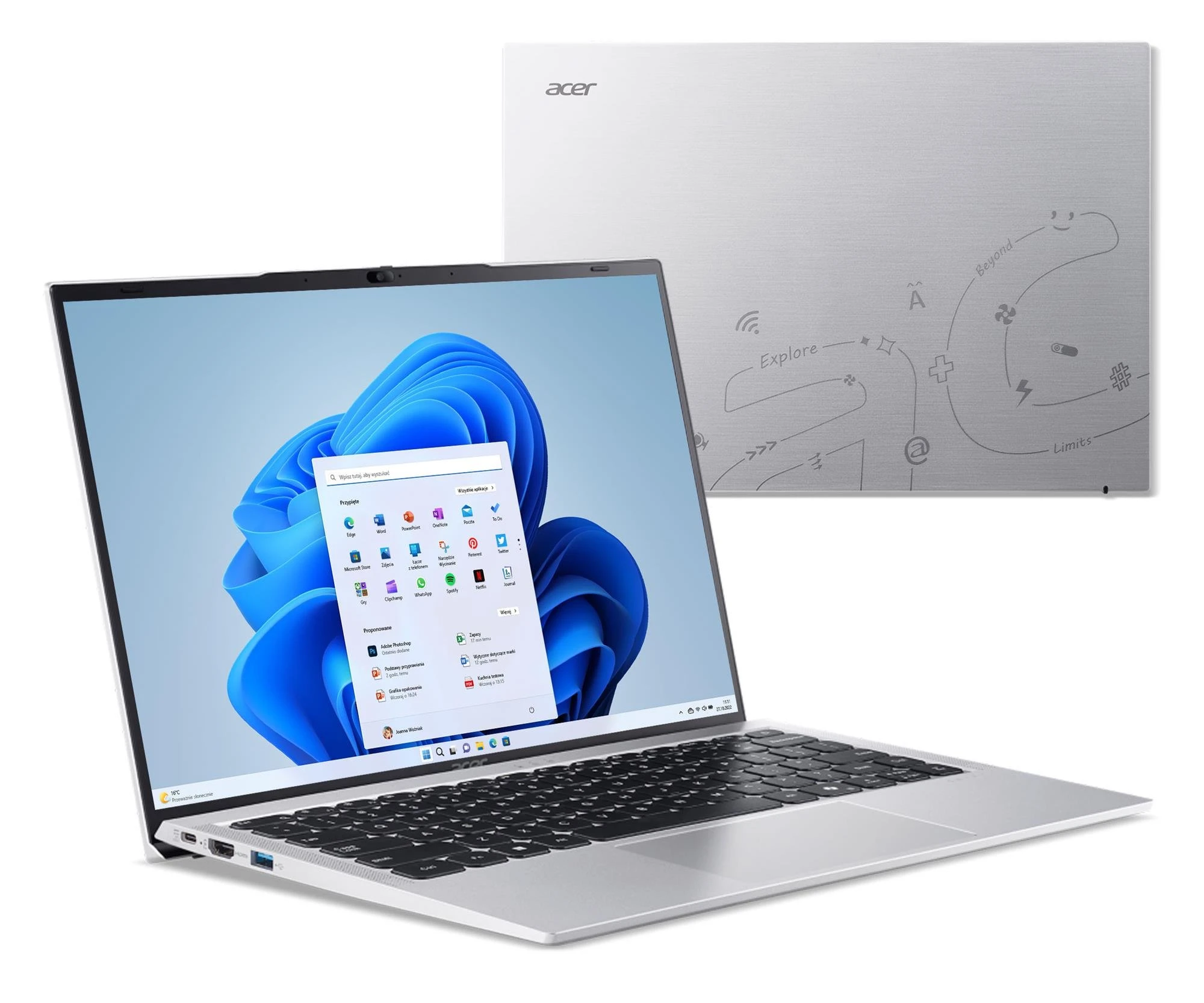 Ноутбук Acer Swift Lite 14 i5-1334U/32GB/2TB/Win11 (SFL14-53M || NX.J2ZEP.001)