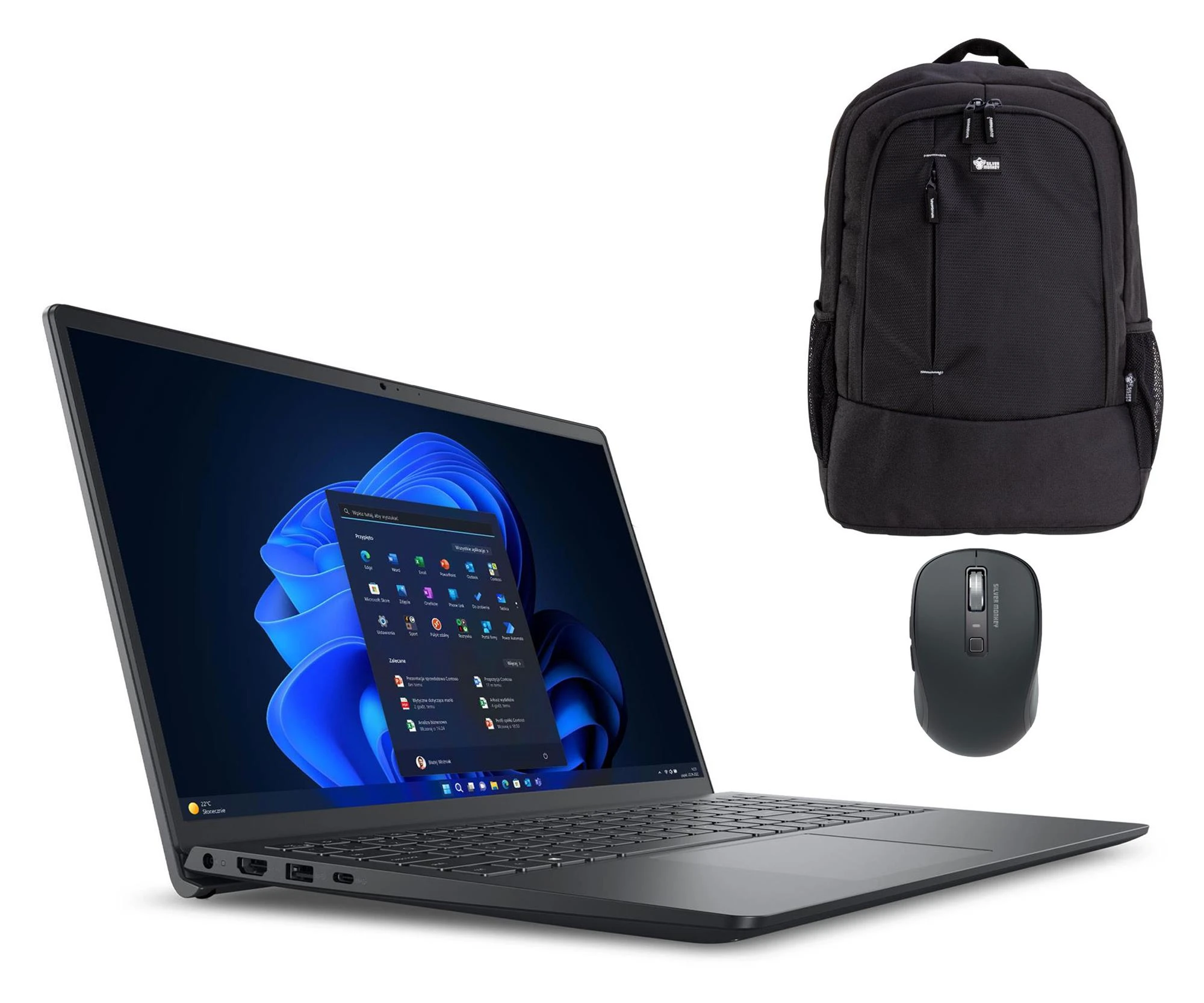 Ноутбук Dell 15 i5-1334U/16GB/512/Win11P Zestaw (DC15250_RPLU_004_P)