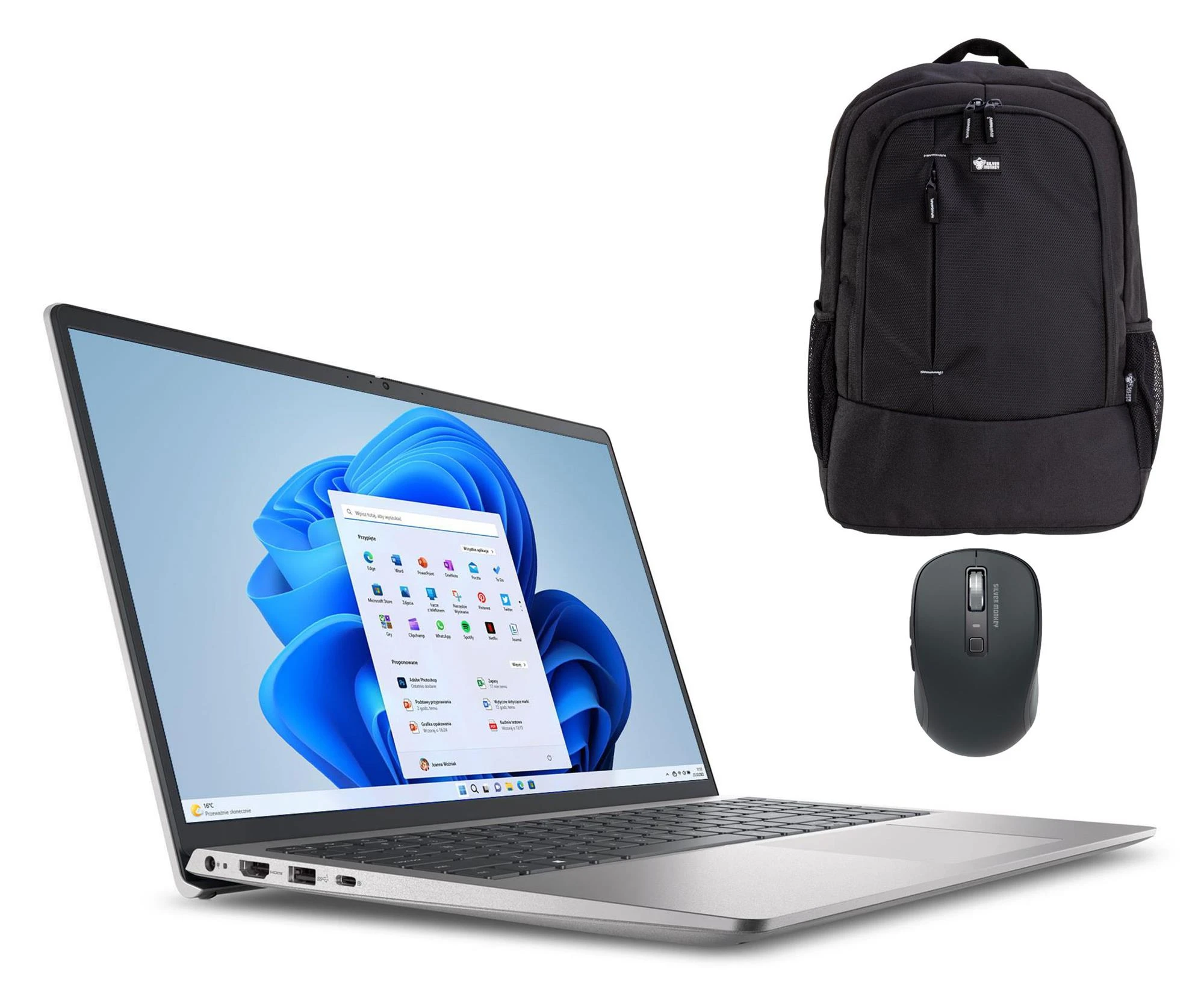 Ноутбук Dell 15 i5-1334U/32GB/1TB/Win11 Zestaw (DC15250_RPLU_012_MH)