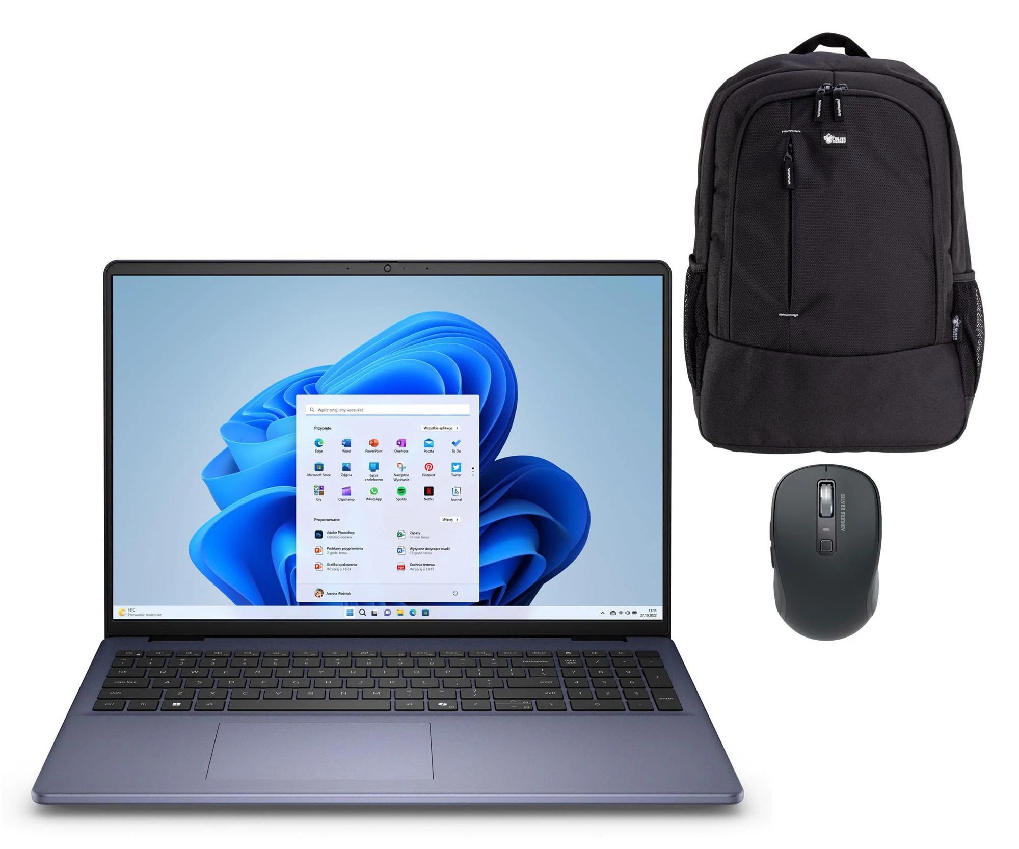 Ноутбук Dell 16 Core 7 150U/16GB/1TB/Win11 MX570 Zestaw (DC16251_RPLU-R_002H)