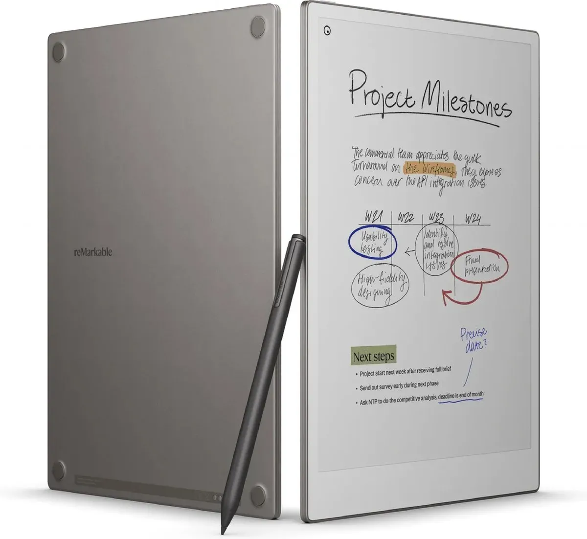 Электронная книга Электронная книга reMarkable Paper Pro (RM02A) + Marker Plus (RM05C) + Book Folio