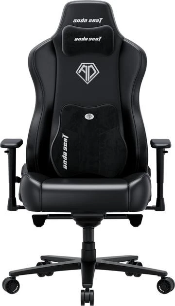 Ігрове крісло Anda Seat Novis Plus XL Black PVC (AD23YC-XL-01-B-PV-B04) (UA)