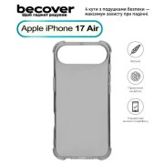 Чохол для смартфона BeCover Anti-Shock для Apple iPhone 17 Air Grey (713796) (UA)