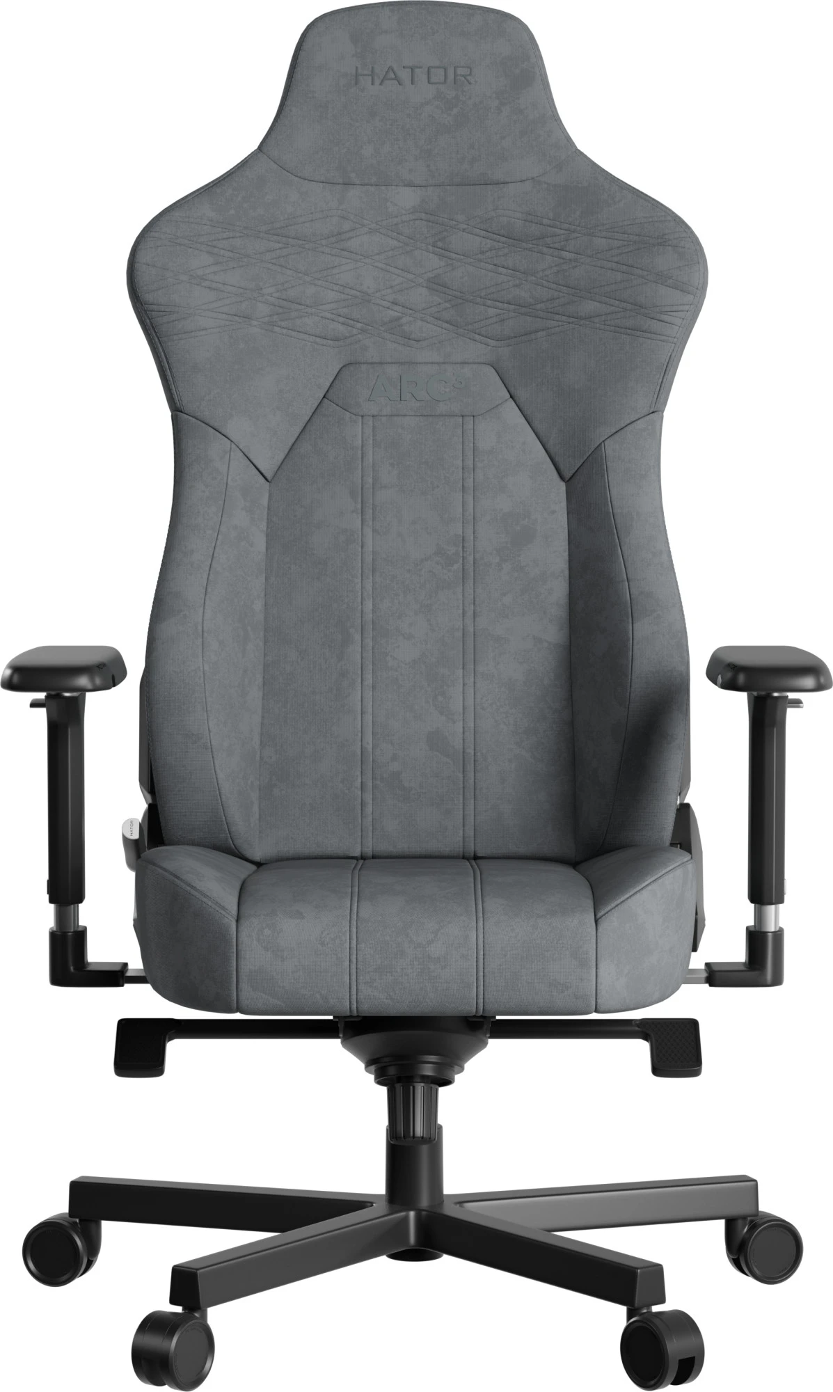 Ігрове крісло HATOR Arc 3 XL Velour Grey (HTC3446XL) (UA)
