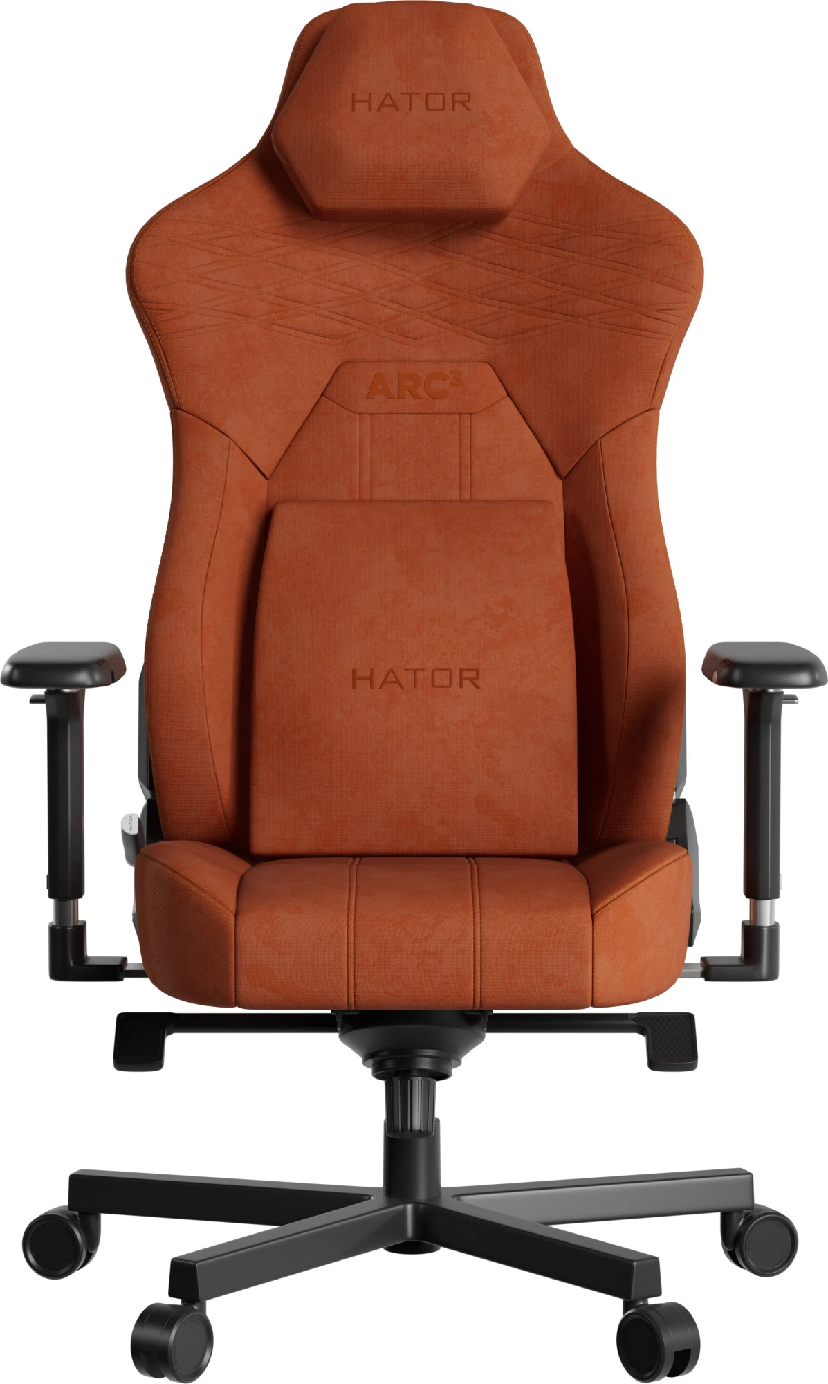 Ігрове крісло HATOR Arc 3 XL Velour Orange (HTC3449XL) (UA)