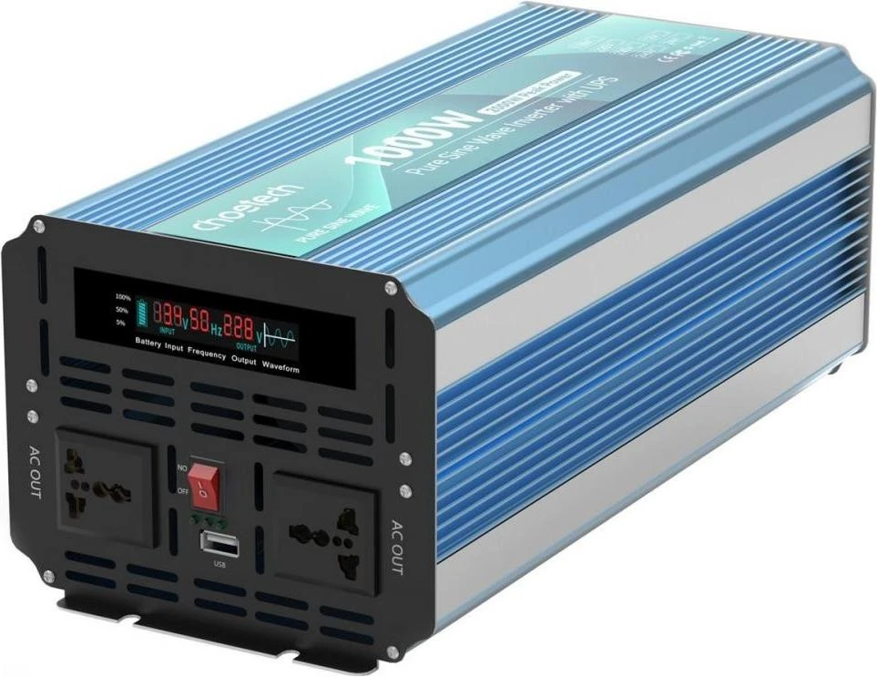 Перетворювач DC-AC Choetech INV-C1000WUPS-EU (UA)