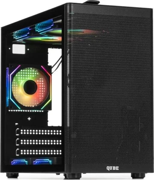 Корпус QUBE BRING ARGB Black (BRING_GBNU3) (UA)