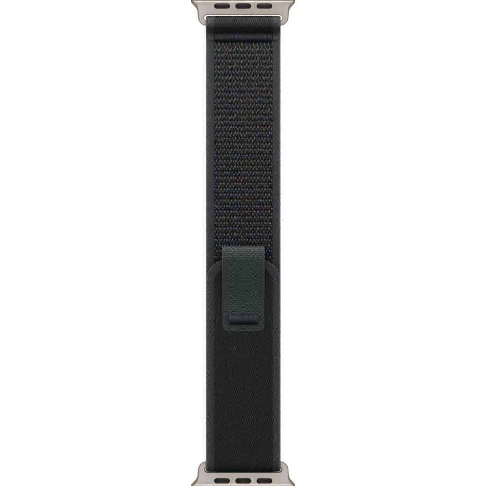 ремінець Apple Trail Loop Black - Natural Titanium Finish для Watch 44/45/46/49mm - M/L (MXTR3ZM/A) (UA)