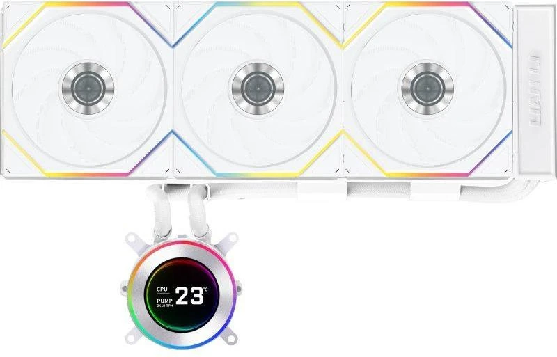 Водяне охолодження Lian Li HydroShift II LCD-C 360TL White (G89.GHS2LCD36TW.00) (UA)