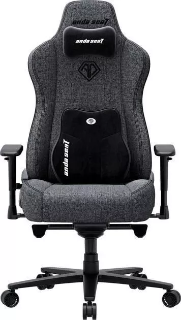 Ігрове крісло Anda Seat Novis Plus XL Fabric Dark Grey (AD23YC-XL-01-GB-F-G04) (UA)