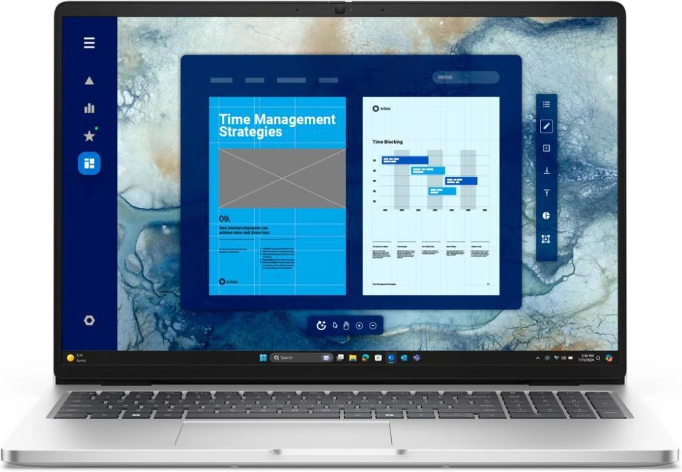 Ноутбук Dell Pro 16 Platinum Silver (BTO109_PC16250_UA_WP) (UA)