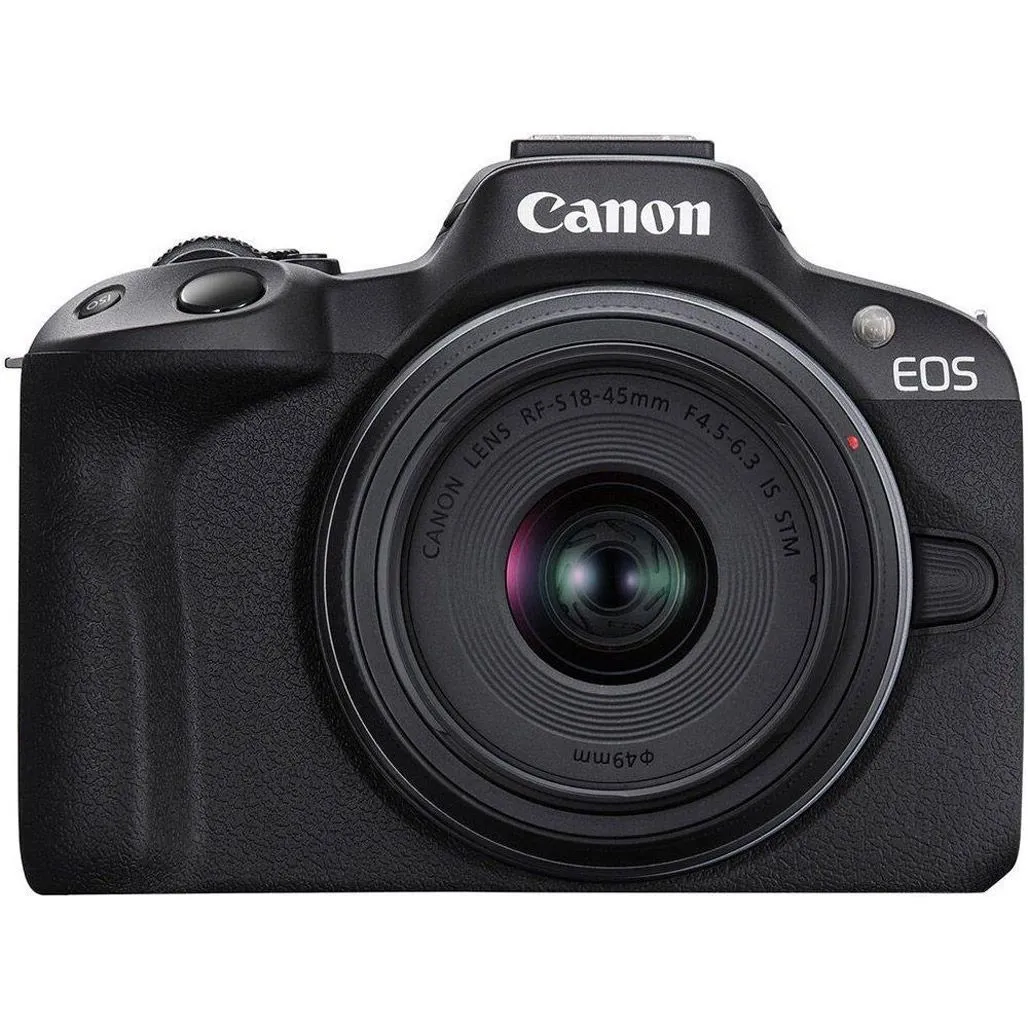 Фотоапарат Canon EOS R50 kit RF-S 18-45mm IS STM (5811C033) Black