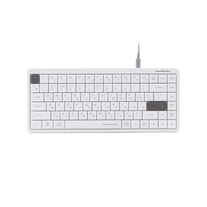 Клавиатура A4Tech FX53 USB UA White (4711421002400) (UA)