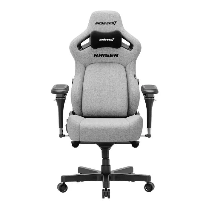 Ігрове крісло Anda Seat Kaiser 4 V2 Fabric Size XL Ash Grey (AD12YDDC-XLL-20-G-CF-03) (UA)