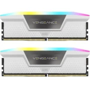 DDR5 64GB (2x32GB) 6000 MHz Vengeance RGB White Corsair (CMH64GX5M2B6000Z30W) (UA)