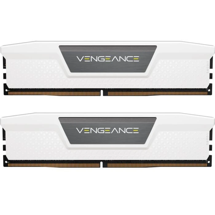 Оперативна пам'ять DDR5 64GB (2x32GB) 6000 MHz Vengeance White Corsair (CMK64GX5M2B6000Z30W) (UA)