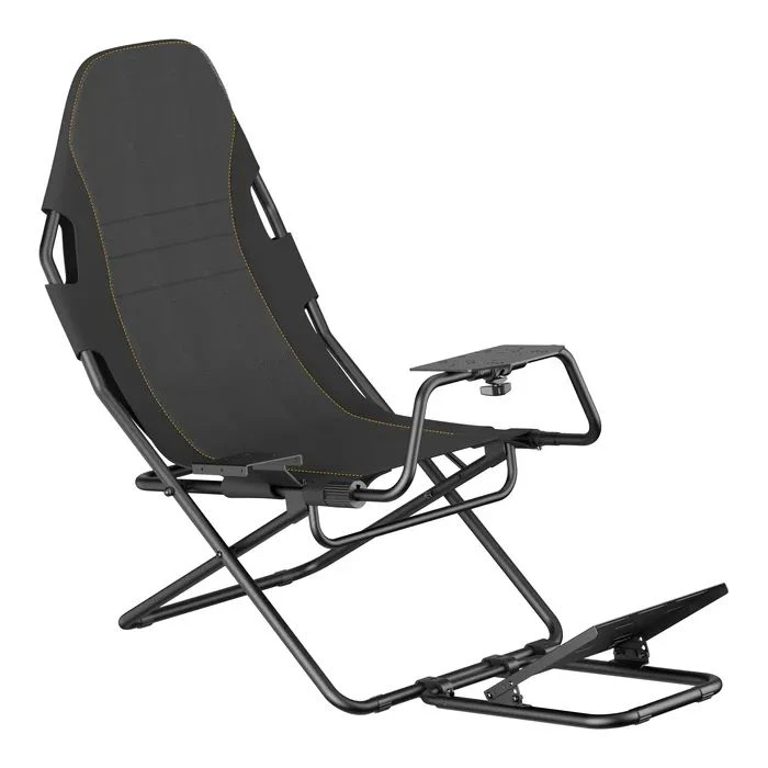 Ігрове крісло GamePro з кріпленням для керма, педалей та коробки передач Black (RS400B) (UA)