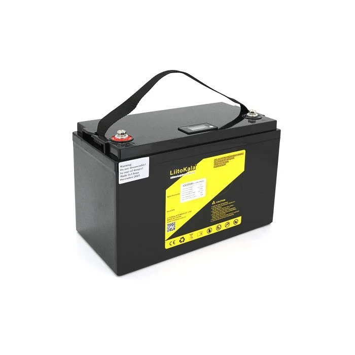 Акумуляторна батарея LiFePo4 Liitokala 12.8V 100Ah LCD (LiFePO4-12,8V100+LCD) (UA)