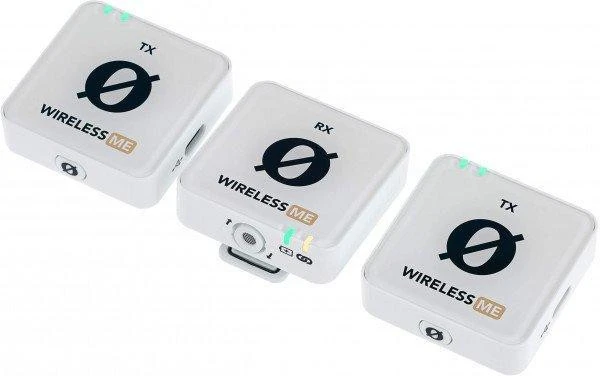 мікрофонна радіосистема камери, для смартфона Rode Wireless Me Dual White WIMEDUALW