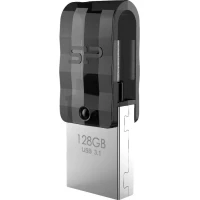 Флеш пам `ять Silicon Power 128GB C31 Silver USB 3.1/Type C (SP128GBUC3C31V1K) (UA)