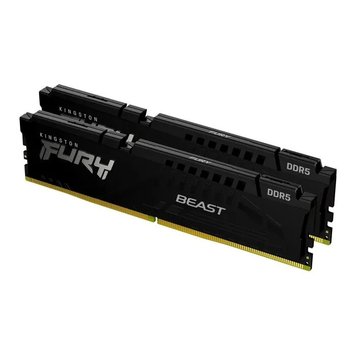 Оперативная память DDR5 128GB (2x64GB) 5600 MHz Beast Kingston Fury (ex.HyperX) (KF556C36BBEK2-128) (UA)