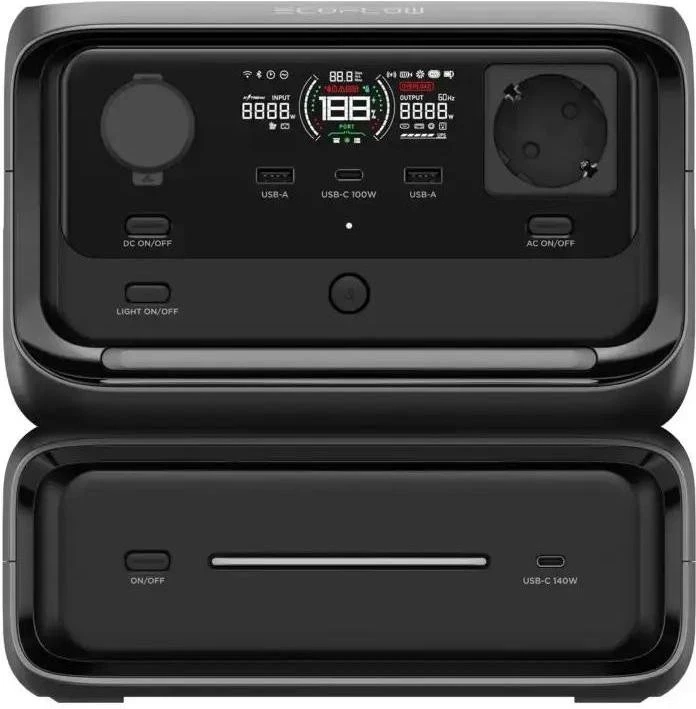 Комплект зарядної станції EcoFlow RIVER 3 Max (EFRIVER3Max-EU-CBOX)