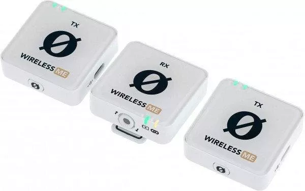 микрофонная радиосистема камеры, для смартфона Rode WIreless Me Dual White WIMEDUALW
