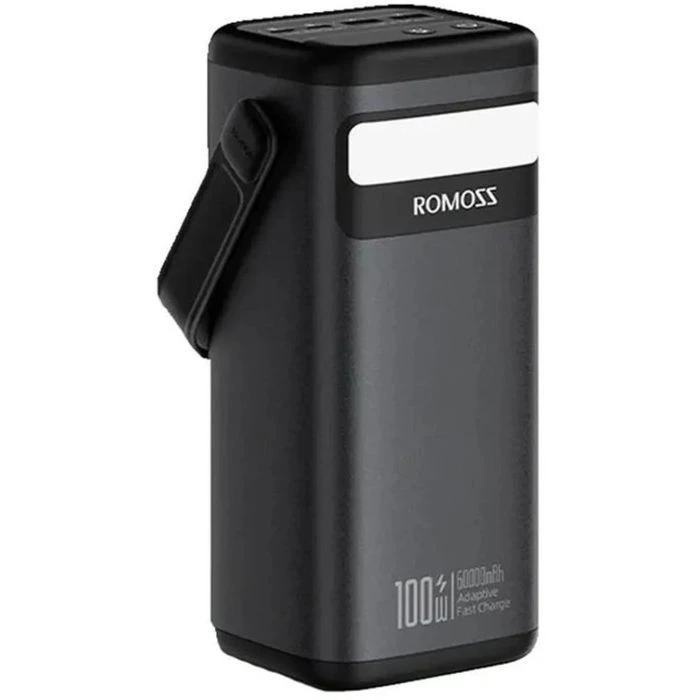 Мобільна батарея Romoss 60000mAh PMT60 100W Black (PMT60-1D2-2133H / 1076308) (UA)