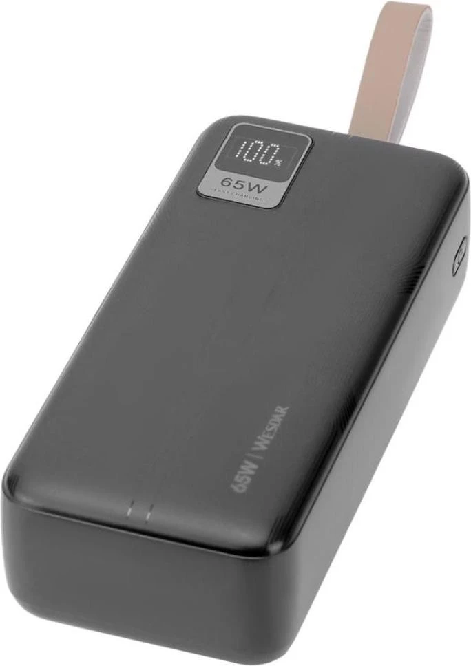 Мобильная батарея Wesdar 30000mAh 65W Black (S1513-65W)