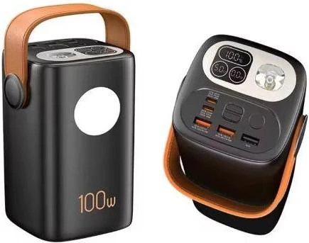 Мобильная батарея Wesdar 60000mAh 100W Black (S1108)